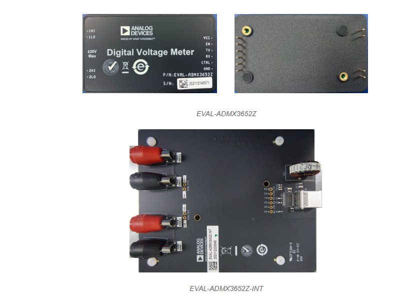 Analog Devices Inc. Cartes d'évaluation EVAL-ADMX3652Z